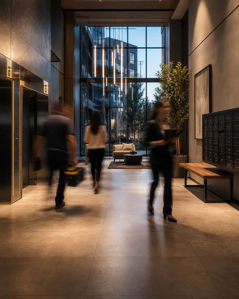 Real Estate & Property operators shown in their working environment