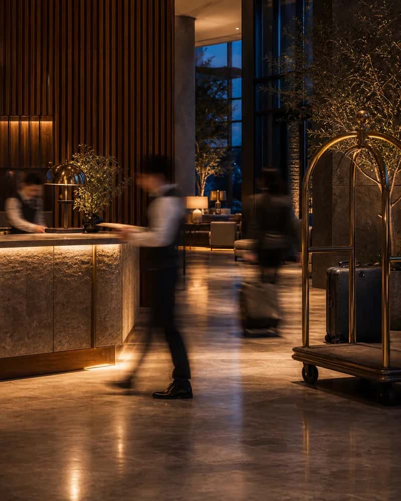 Tourism & Hospitality operators shown in their working environment